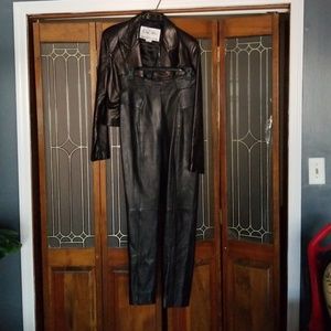 Leather pants